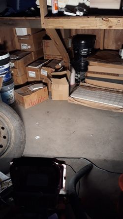 Quite a few boxes of new tile