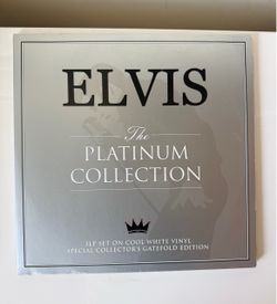 Elvis The Platinum Collection 3LP White Vinyl