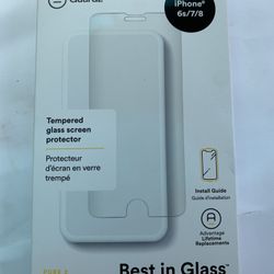 Tempered glass protector 6s/7/8