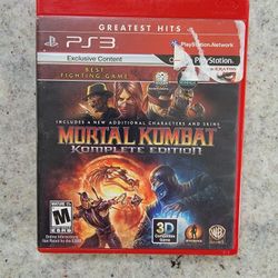 PS3 Mortal Kombat: Komplete Edition - Greatest Hits