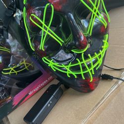 Halloween Smoking Gas Mask