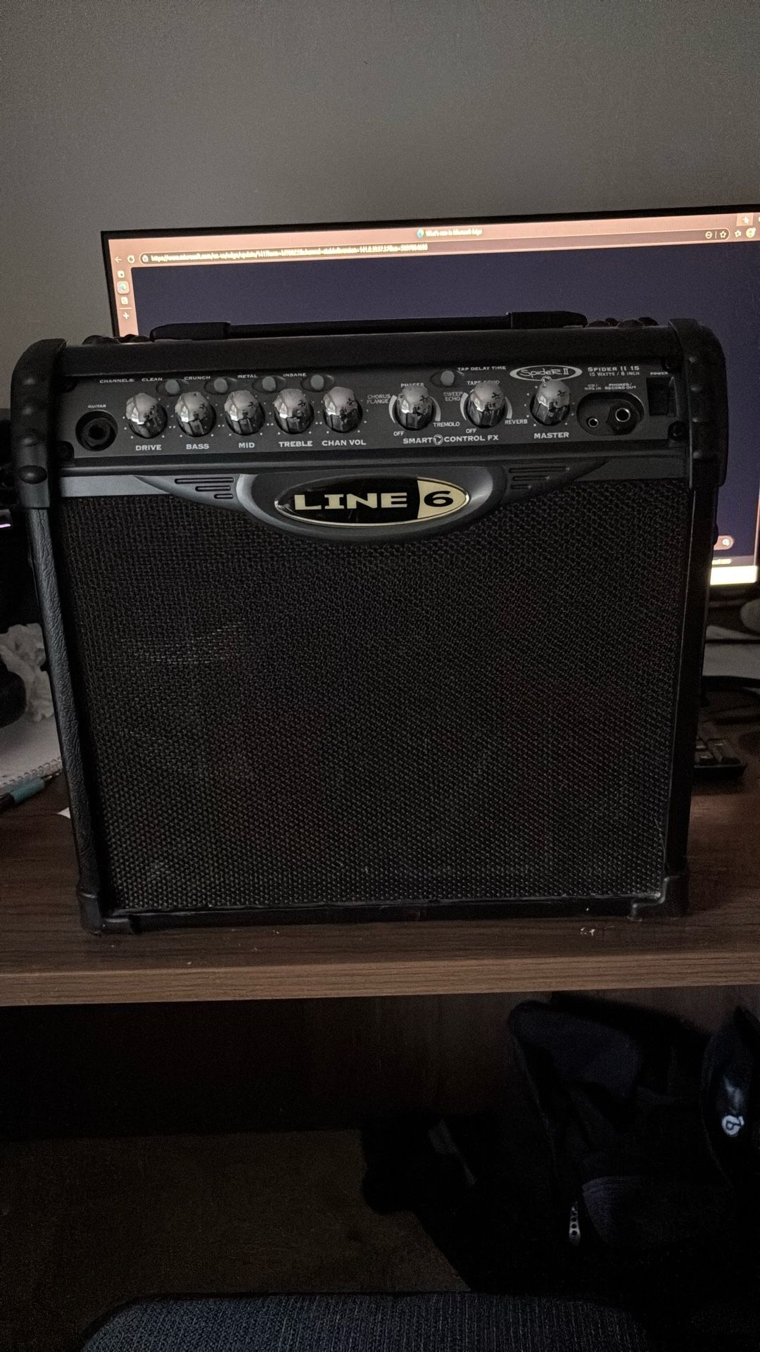 Line 6 Spider ||| 15W 1x12 Guitar Combo Amp