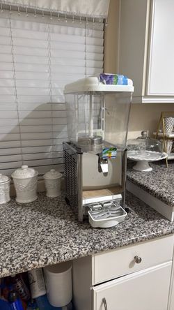 Single Bowl Beverage Juice Dispenser Machine