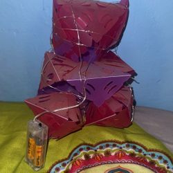 3d bear puzzle with lights