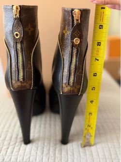Louis Vuitton afterglow platform ankle boot NEW
