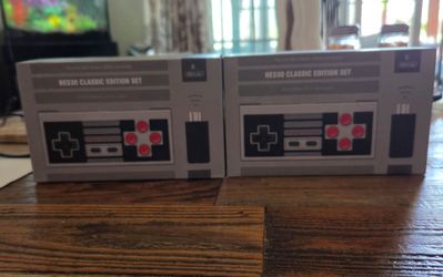 2 wireless NES Classic Edition Set ..BRAND NEW