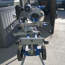 Kolbalt 10" Miter Saw With Stand Still New Only Used 2 Times 