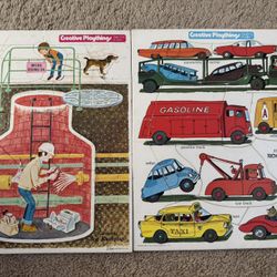 Vintage Creative Playthings Puzzles