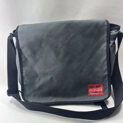 Manhattan Portage Messenger Bag Gray Computer Bag Record Bag DJ Bag Large EUC