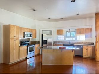 Kitchen cabinets, countertops & appliances