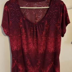 Worthington ladies XL short sleeve top