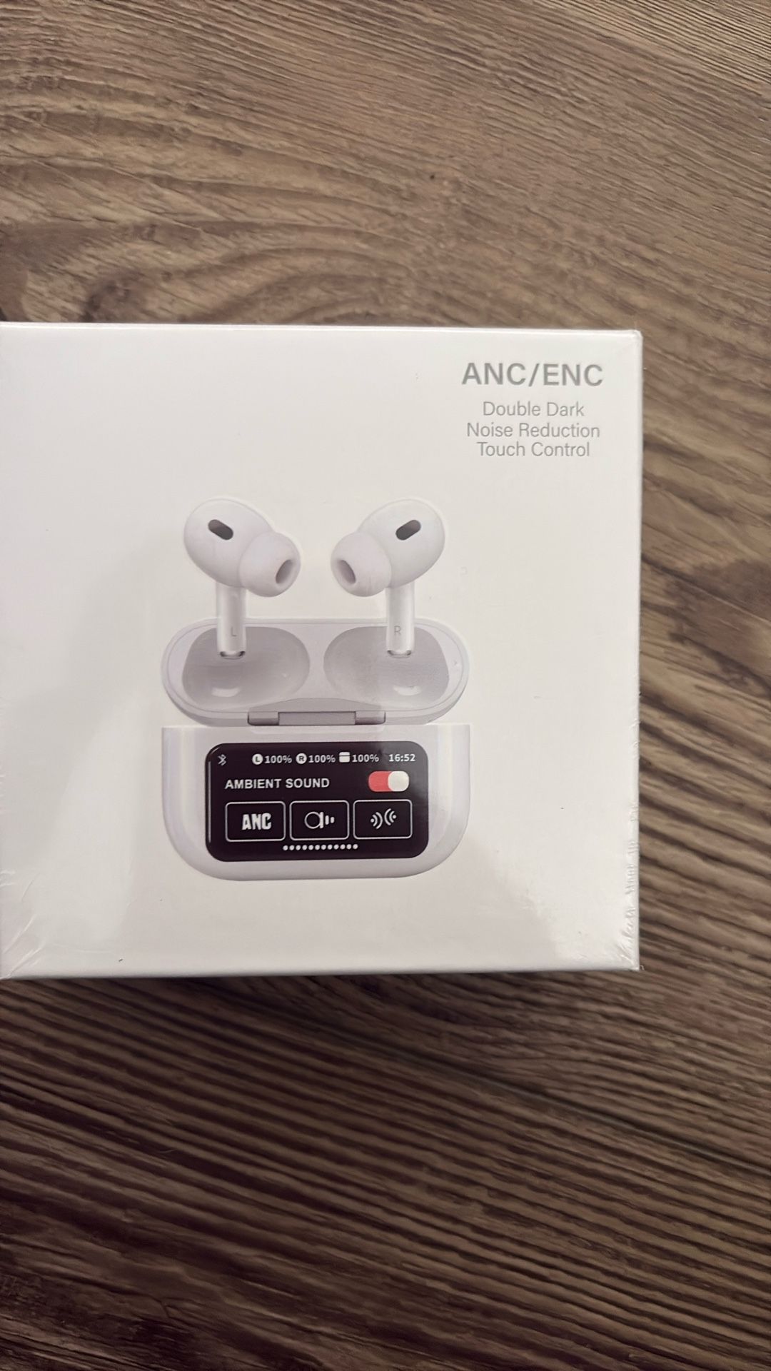 ANC/ENC double Dark Noise, Reduction Touch Control Earbuds