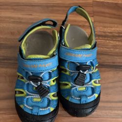 Dream Pairs Toddler Sandals Size 7 Blue Green Sport Water Shoes Closed Toe