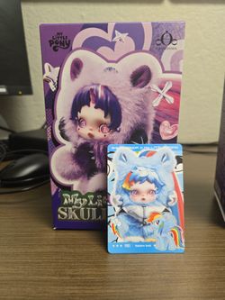 My Little Pony Rainbow Dash Skullpanda Popmart