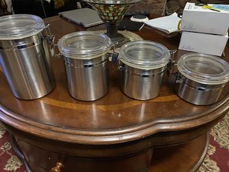 Stainless canisters