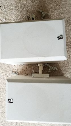 PSB stereo speakers matching pair