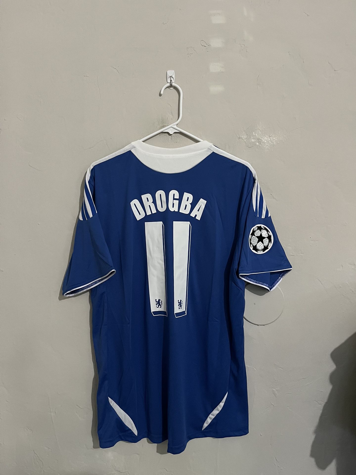 Chelsea 2011-12 Home Drogba Jersey (Medium Large XL)