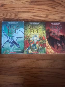 Wings of Fire Graphic Novels Books 2, 3, 4
