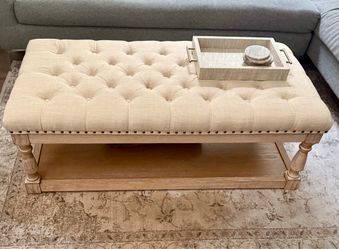Upholstered coffee table