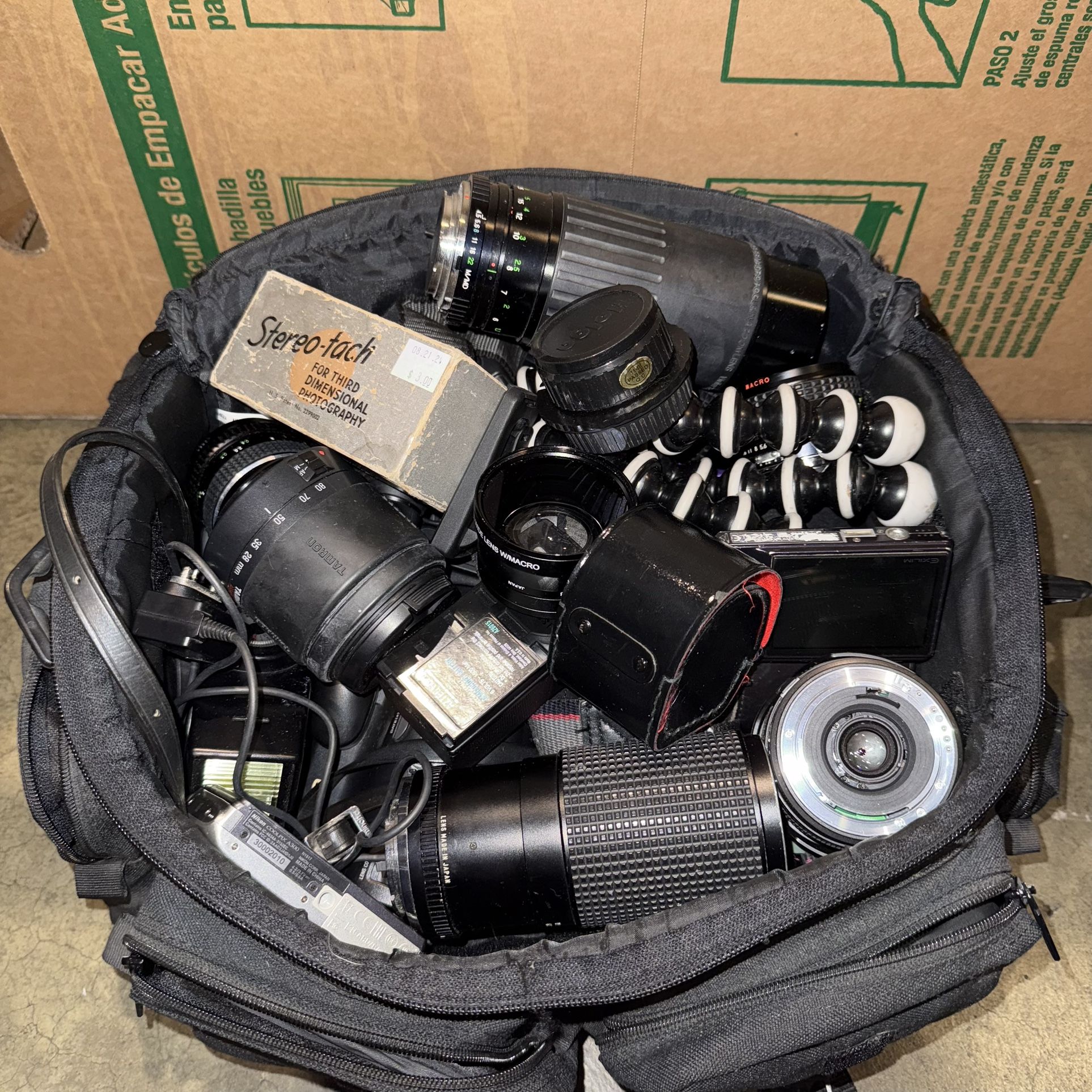 Bag of Camera Stuff