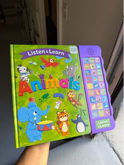 Listen & Learn Animals Interactive Sound Book