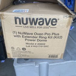 NEW NuWave Oven Pro Plus 20602 *KIT2B UPGRADE* Amber Dome, Extender, Rack & Pan