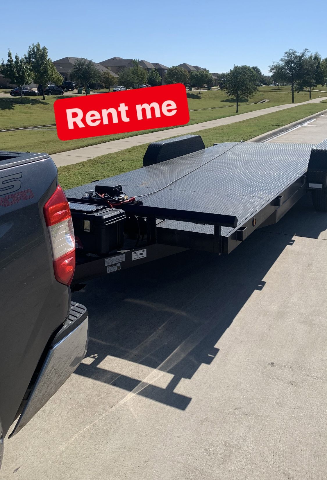 20ft Car Hauler Trailer 