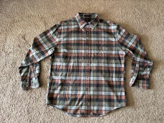 Men’s Pendleton Mason Plaid Button Down Flannel Shirt