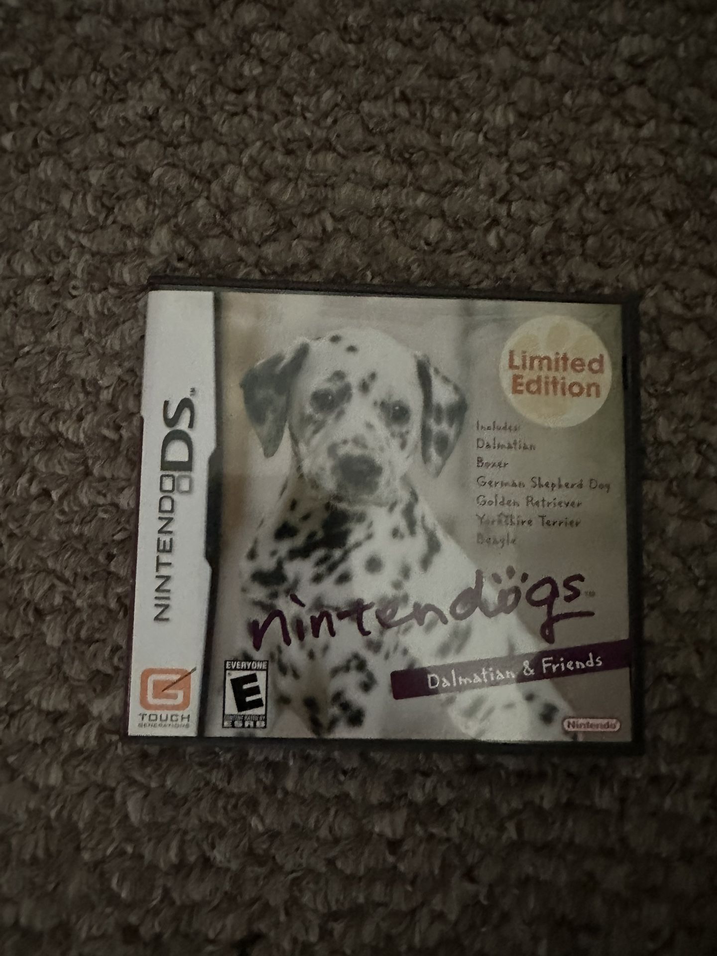 Nintendo DS - Ninten Dogs Dalmatian And Friends