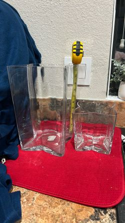 Glass Flower Vase  Set