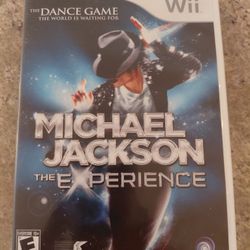 NINTENDO Wii – MICHAEL JACKSON THE EXPERIENCE Video Game 