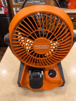 Ridgid Fan Battery or Corded