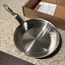 All Clad Stainless Steel Skillet Pan