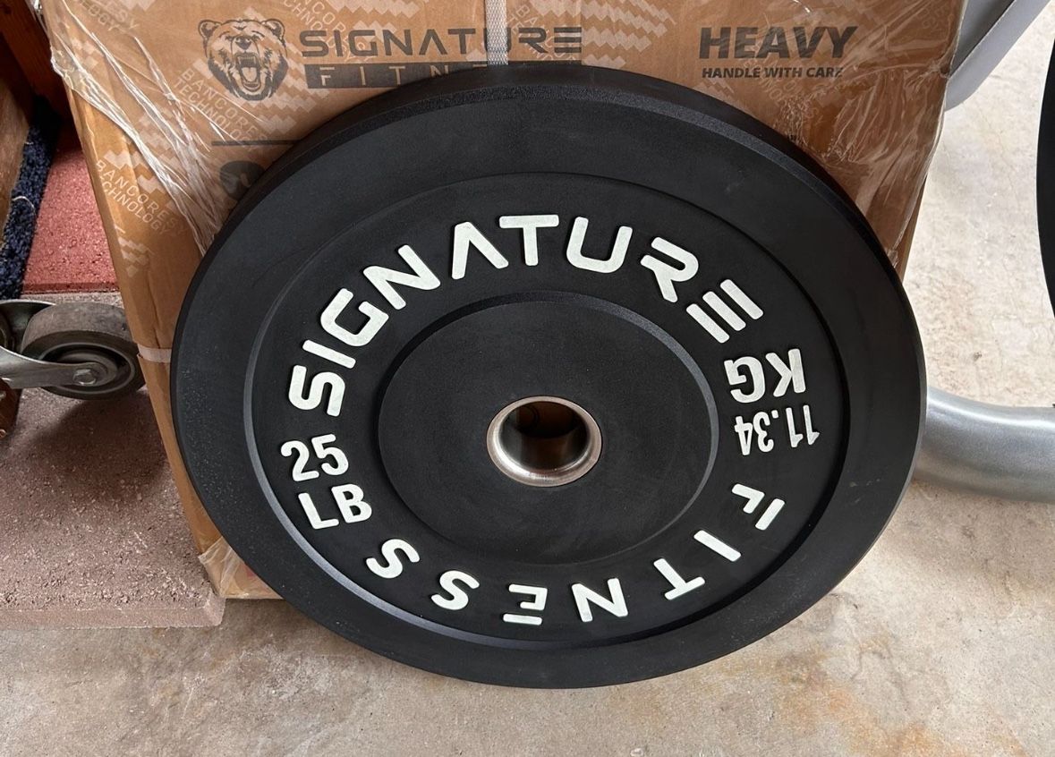 Set 25lb Olympic 2” Weight 