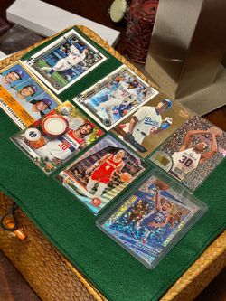 Wow 🤯!! Sports Card Lot – NBA, Dodgers, Rookie, Relic & Inserts !