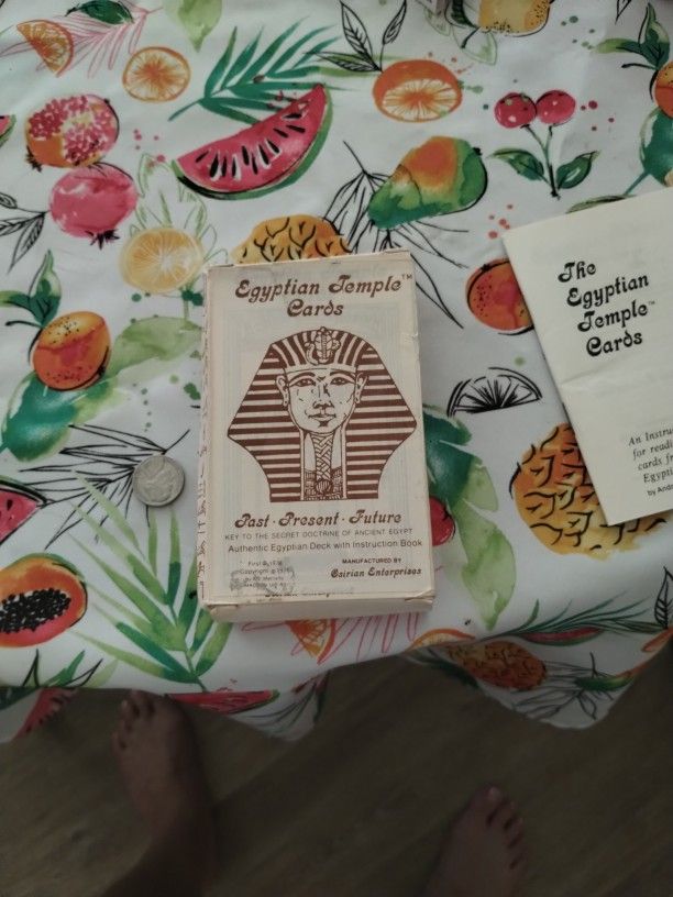 Egyptian Temple Cards