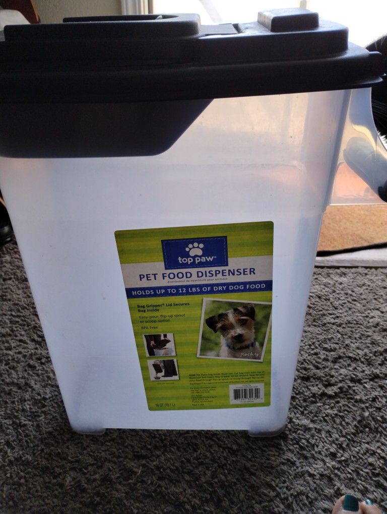 Dog And Cat Food Storage Bin