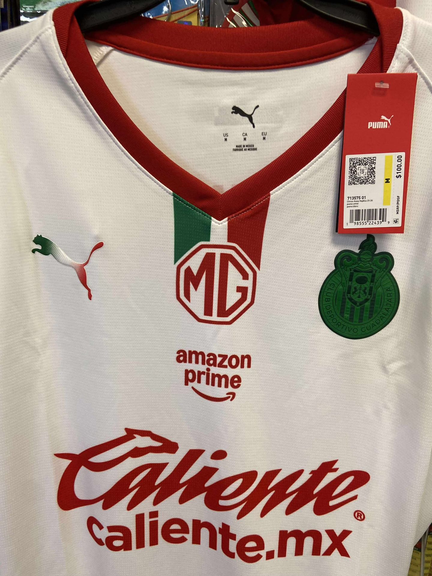 Nuevas playeras originales de las chivas