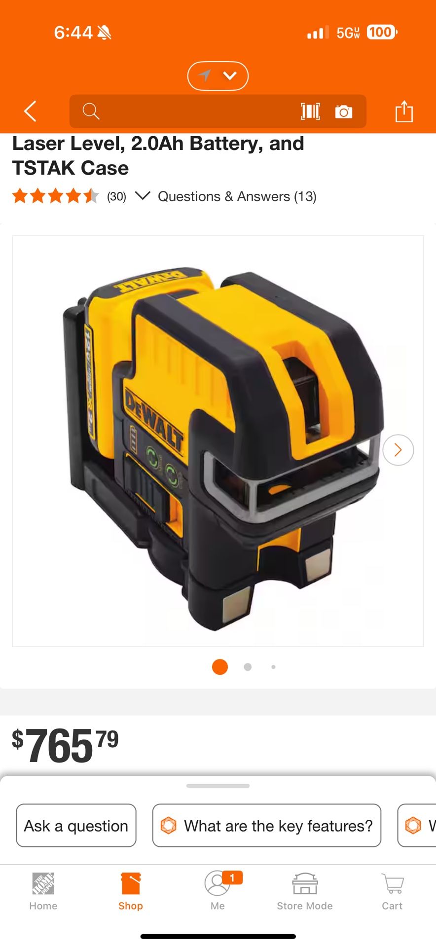 Dewalt Láser  Good Condition 