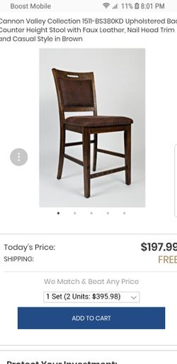 2 Counter Height Stools