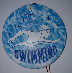 Swimming Ornament