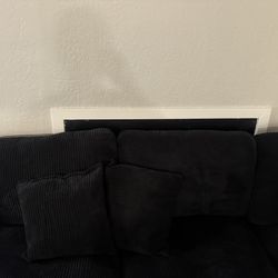 Black couches
