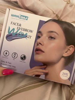Face & eyebrow wax kit