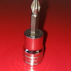 SNAP-ON TOOLS  # FP22E  PHILLIPS#2    3/8" DRIVE  BIT SOCKET 
