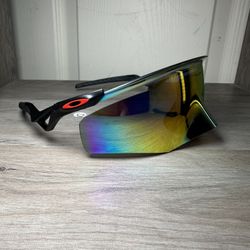 Red Lense Oak QNTM KATO Prizm Sunglasses 