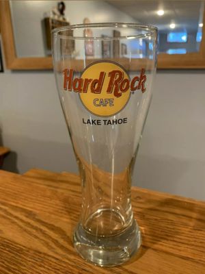 Photo Hard Rock Cafe Pilsner Glass Lake Tahoe