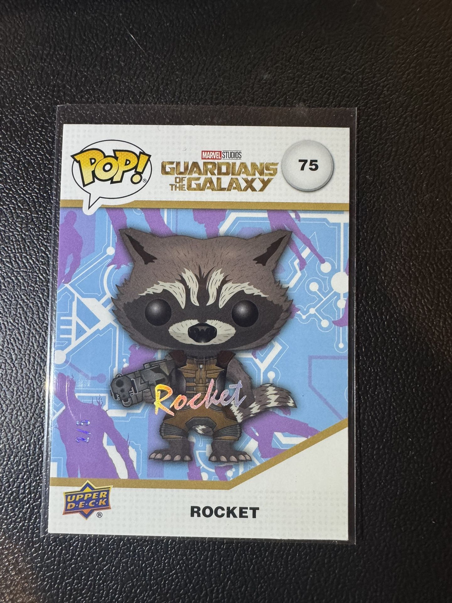 2023 Upper Deck Funko Pop Marvel Infinity Saga-Rocket- 2/5 Rare