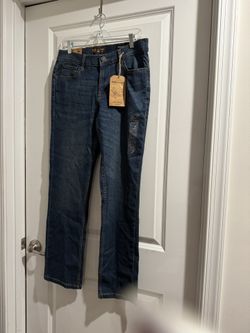 Men’s Ring of Fire Dark Blue Straight Jeans size 31x32