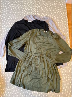 Pregnancy Long Sleeve Tops Size Medium