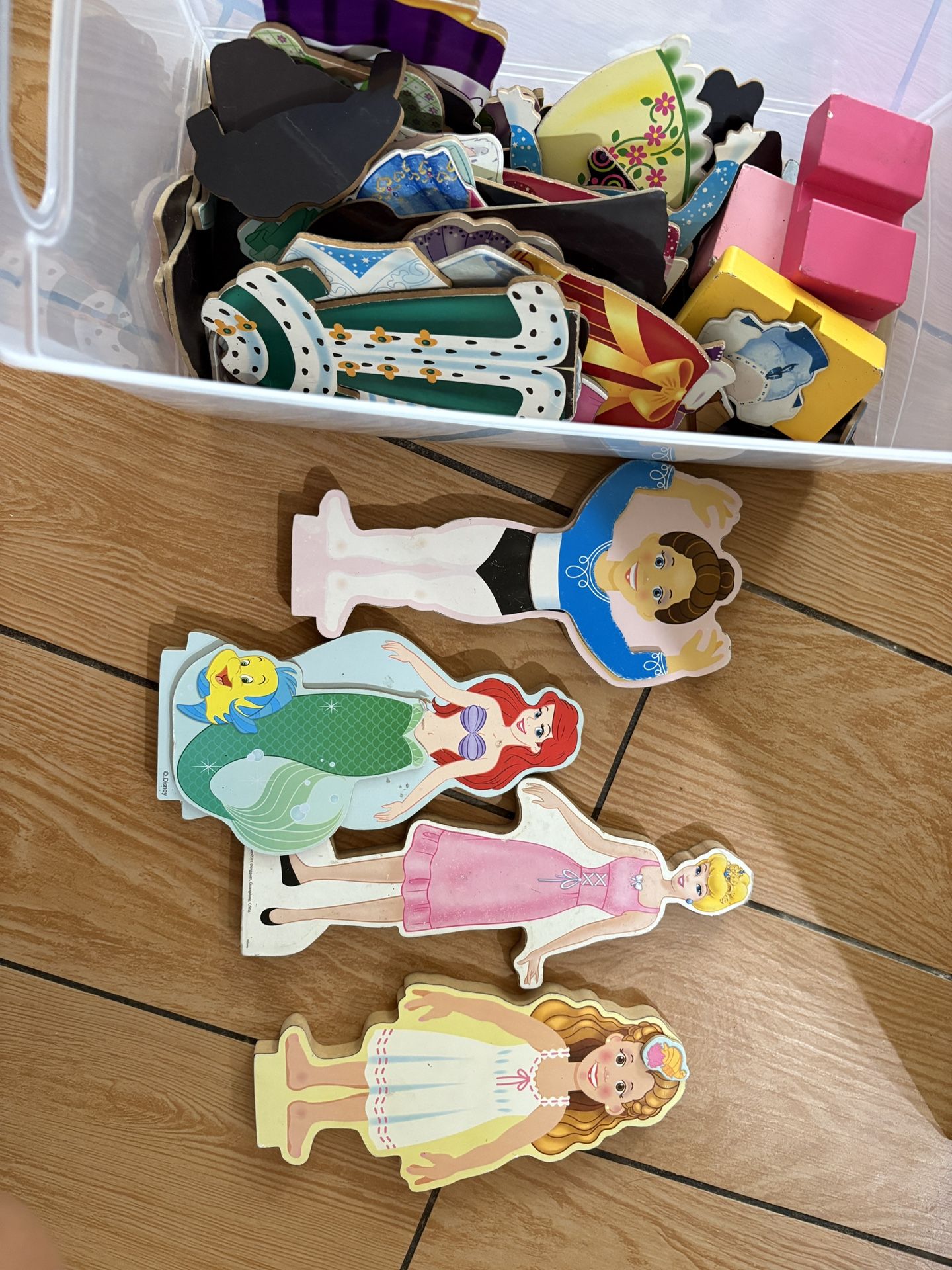 Magnetic Doll Dress Up 3 Sets In One